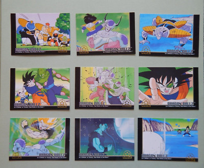 1999 Dragon Ball Z Gold Stamp Series Funimation Trading cards