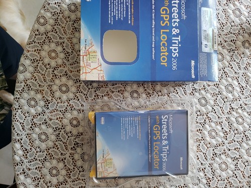 2006 Microsoft Streets and Trips with GPS Locator Software 2 CD Set - Picture 2 of 7