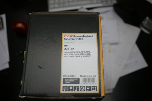 KODAK Photo HP LaserJet 1010 Cartridge Black Like HP Toner 12A Q2612A - 第 4/6 張圖片