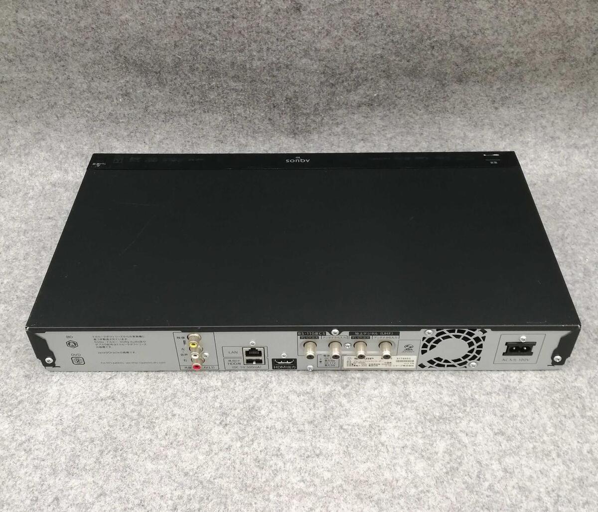 Sharp AQUOS BD-W580 Blu-Ray Recorder 500GB Used w Sharp AQUOS BD-W580 Blu-Ray Recorder 500GB Used w