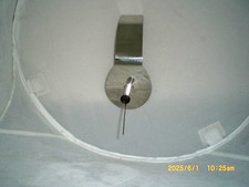 Roach Spreader, 1 Socket, Plain, German Silver c