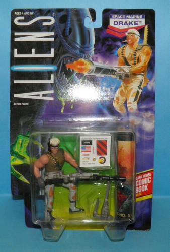 Kenner Aliens Space Marine Drake Action 