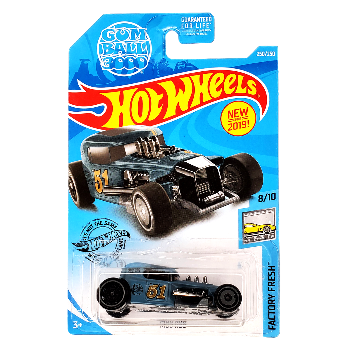 HOT WHEELS Mod Rod Blue Gray Car HW Factory Fresh Mainline FYB61