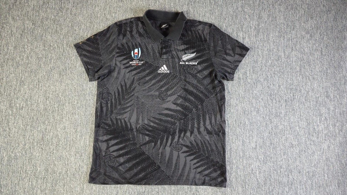 新品 adidas ALL BLACKS ウェア XL Adidas New Zealand All Blacks Rugby World Cup Japan 2019