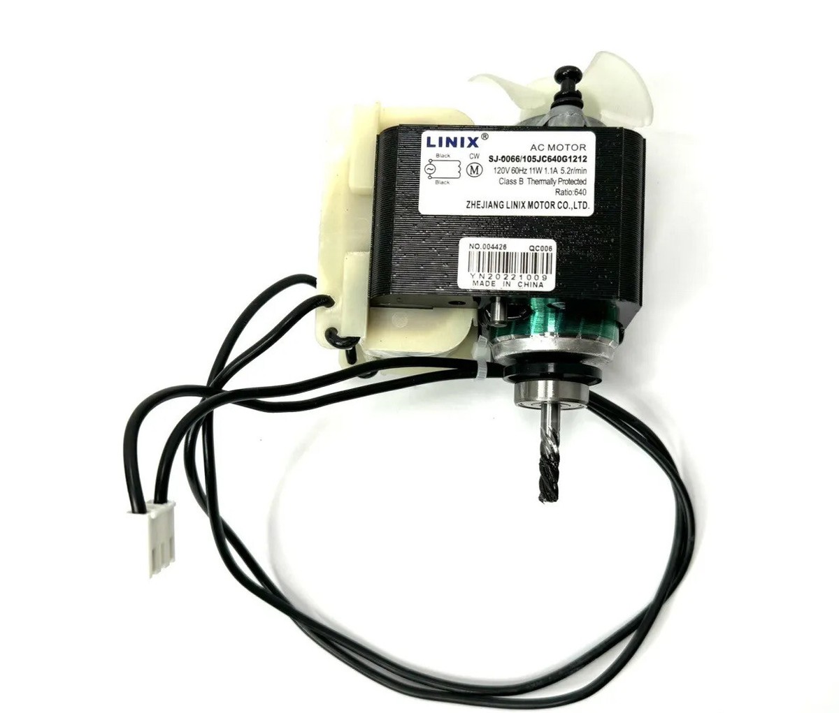 Thereye Nugget Ice Maker Machine Compressor Fan Replacment for ER