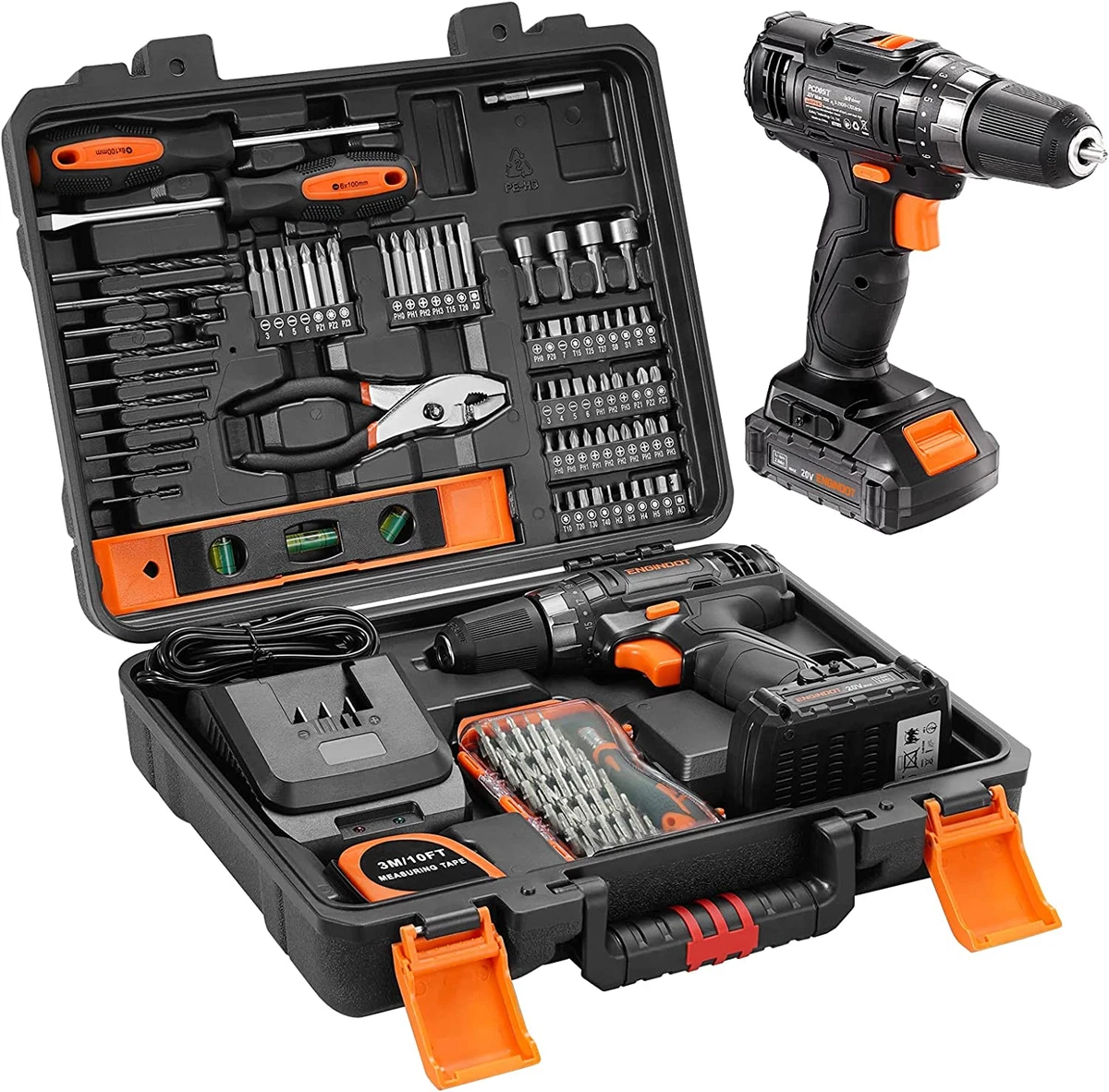 Black + Decker Hand Tools Set / 108 Pcs