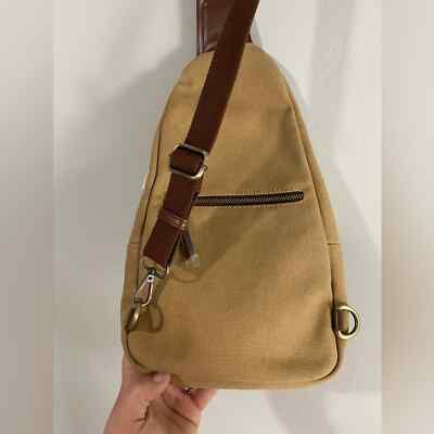 Antik Kraft - Camel satchel/sling Backpack | eBay display picture 3