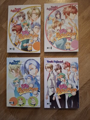 Manga Love Revolution Band 1-4 (abgeschlossen) Yuuki Fujinari