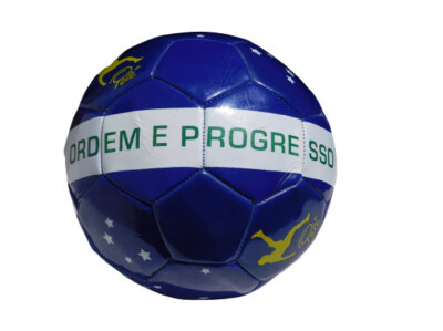 Pele Fußball ''Ordem E Progresso'' Ballsport Ballgröße 5 NEU