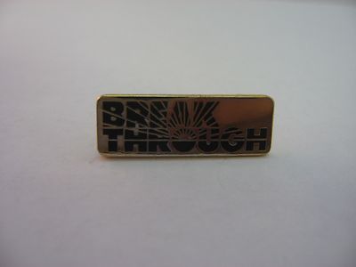 BREAKTHROUGH Break Through Company Logo Design Pin Advertising