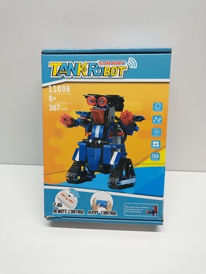 Toy Tank Robot Building Blocks Kit for Kids Remote APP Controlled Robot/Car/Tank