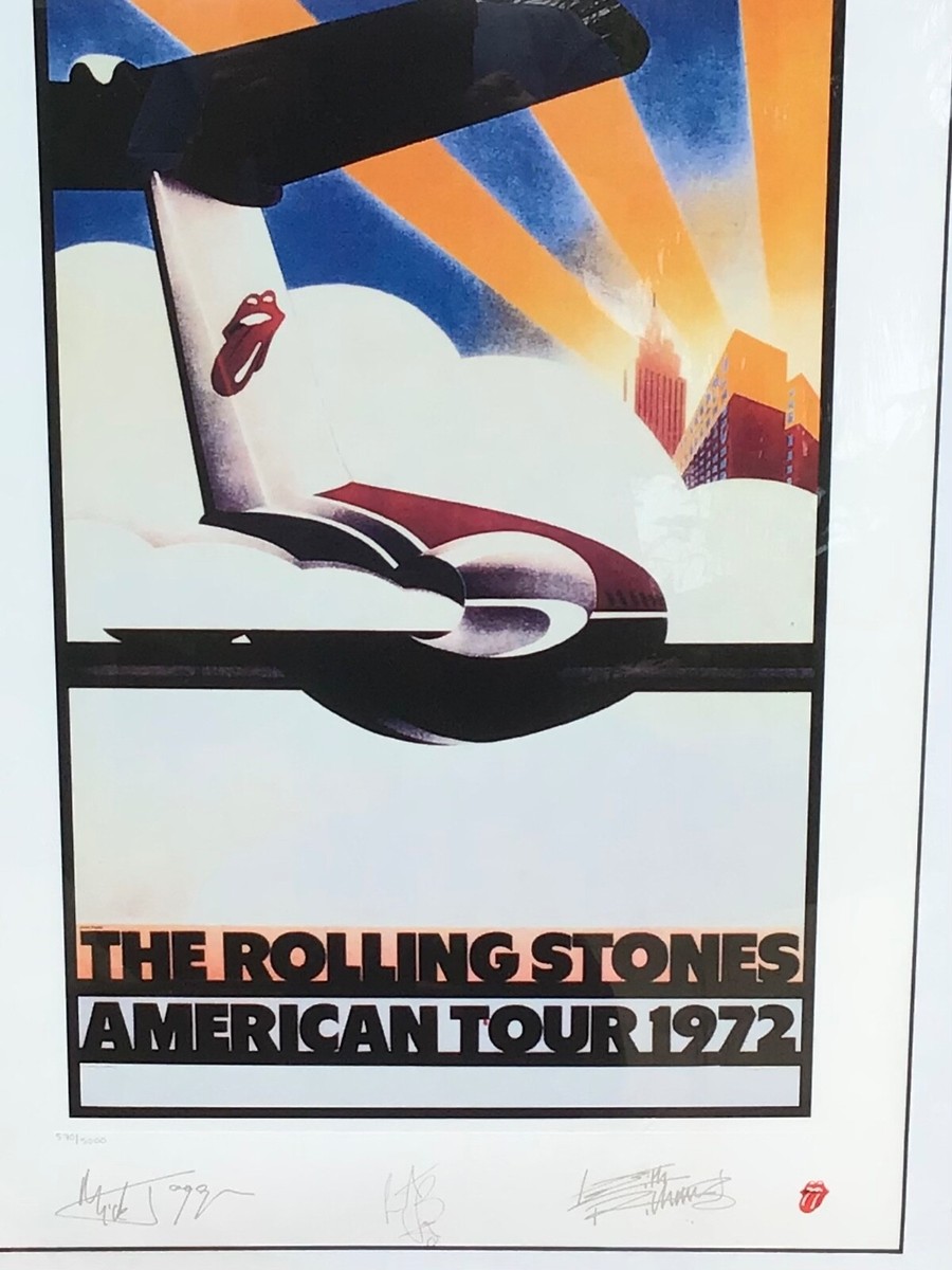 the rolling stones ポスター カレンダー 2012 1972 Rolling Stones American Tour Poster | eBay