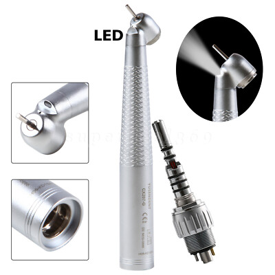 COXO Dental Fiber Optic 45 Degree Surgical Handpiece /LED Coupler 6H Fit KAVO SA