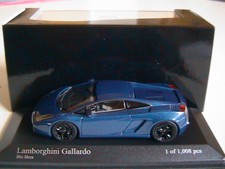 Lamborghini Gallardo 2006 Minichamps 1:43 Blue Diecast Sports Car 400103505