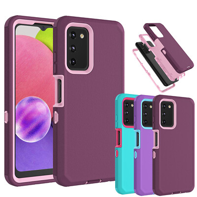 For Samsung Galaxy A03S A12 A13 A14 A32 Phone Case Fit Otterbox Defender  Cover