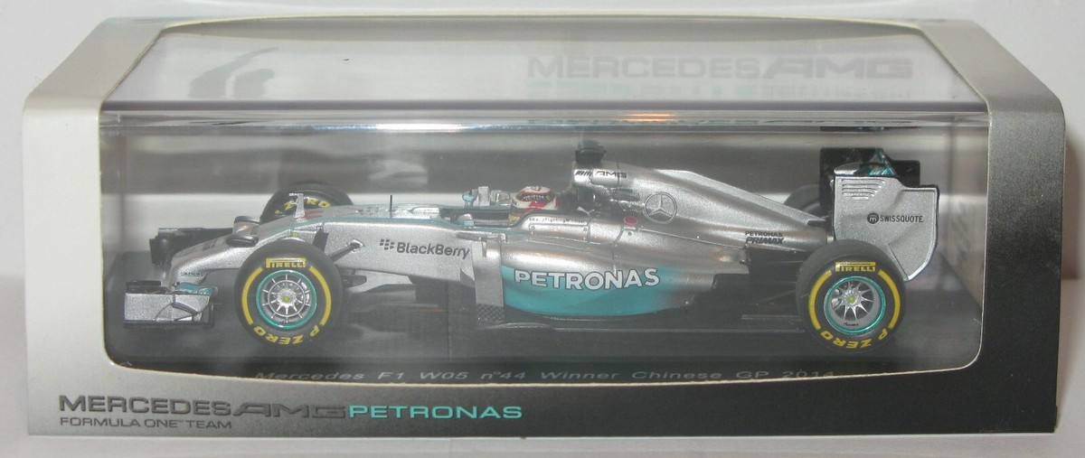Spark 1:43 S3088 Mercedes F1 W05 #44 Winner Chinese GP 2014 Spark 1:43 S3088 Mercedes F1 W05 #44 Winner Chinese GP 2014