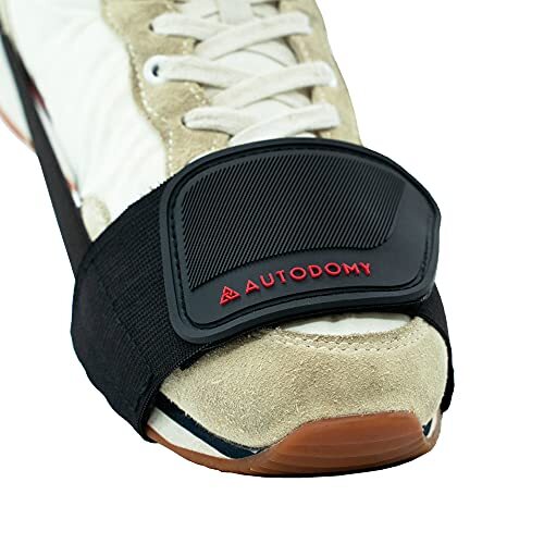 Protège Chaussure Moto - Protection Levier De Vitesse - Tissu Néoprène - Réglable - Yolistar
