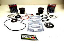 NEW POLARIS 700 PISTONS COMPLETE GASKET KIT OIL SEALS 1997-2005 97-05 RMK XC SP