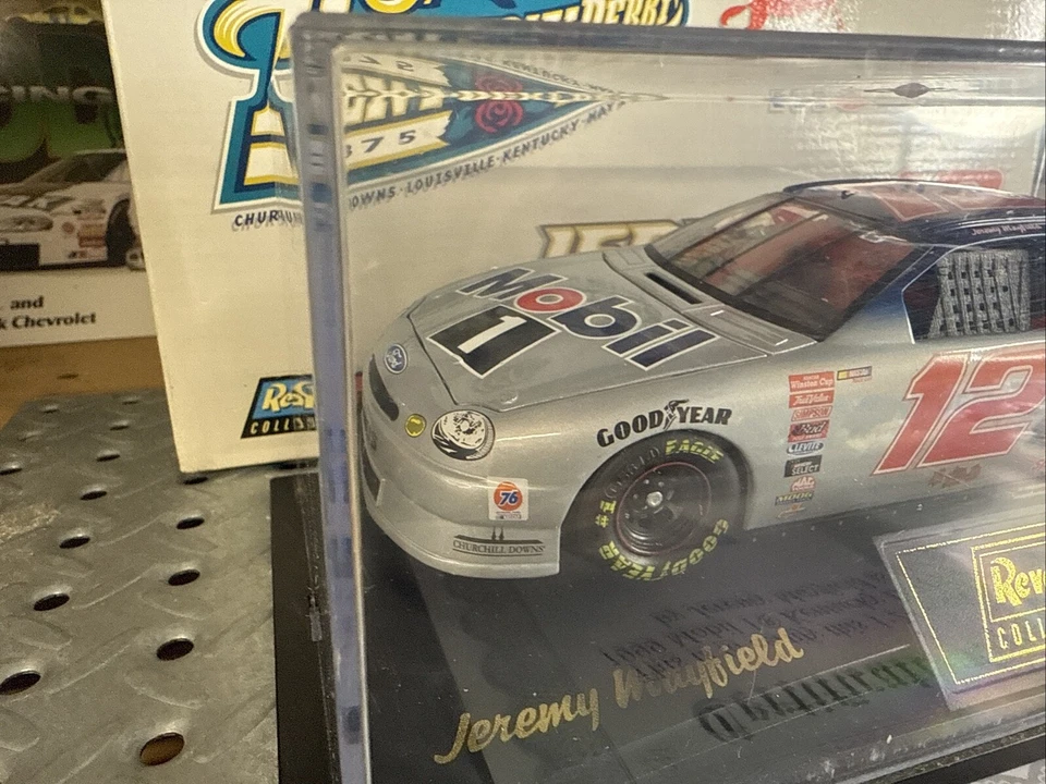 1999 Revell NASCAR #12 Jeremy Mayfield Mobil 1 125th Kentucky Derby Taurus 1:24 - Image 4 of 4
