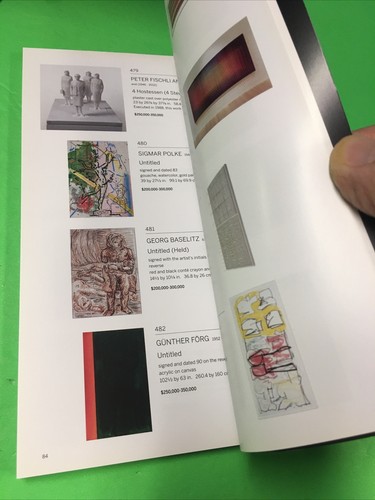 Sotheby's Auction Catalog Contemporary Art New York November 15 2018 - Picture 13 of 16