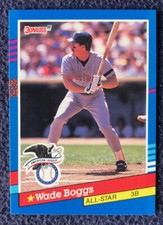 Nothing But: Wade Boggs, topps, UD, Fleer, etc. Base, Inserts,RC etc 1983-1999.