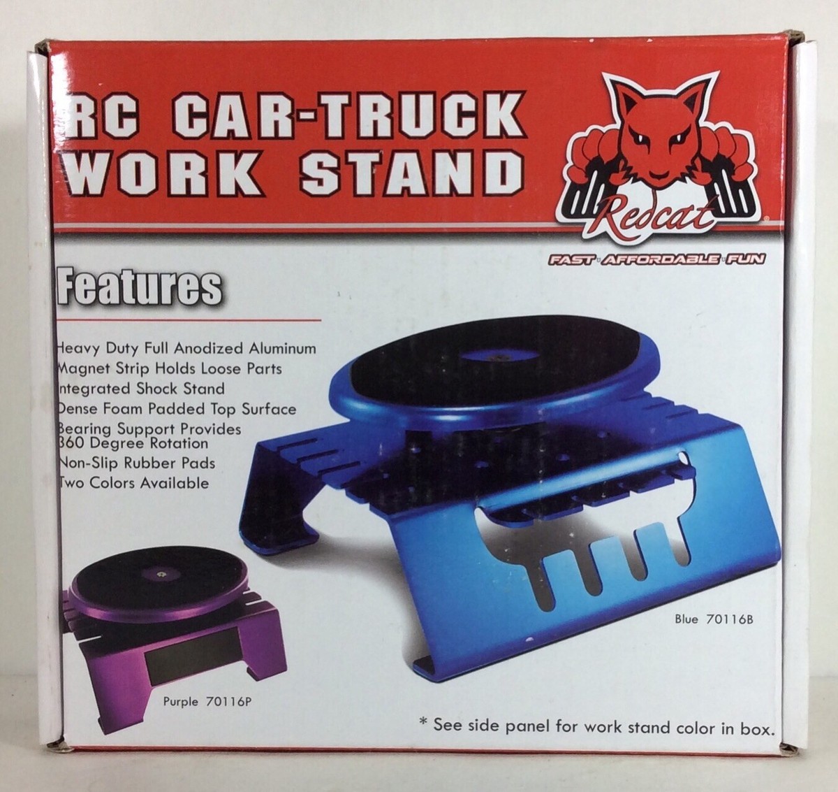 Redcat Racing 70116B Aluminum Truck Stand Blue 1:10 Scale | eBay