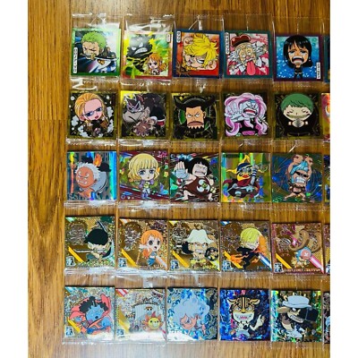 One Piece Seal Wafer LOG.9 Stickers Complete Set All 40 types