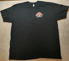 Tee Shirt All Gave Some Some Gave All Flag Printed Patriotic Black USA Made 2XL