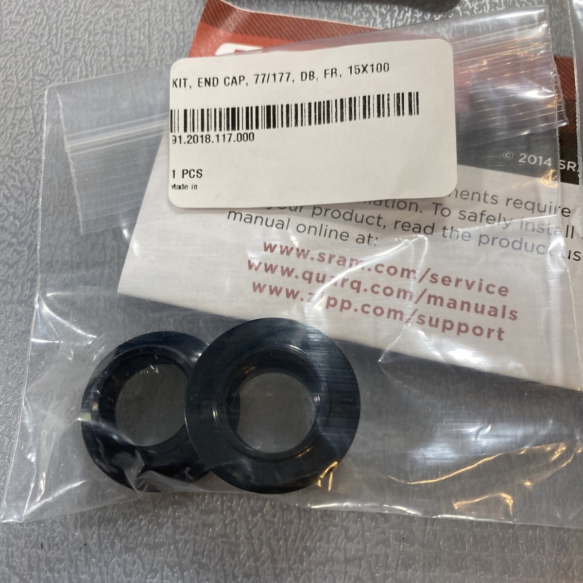 Zipp 77/177 Front Hubs Wheel And Tape Kit 303cc V2 (8866-62