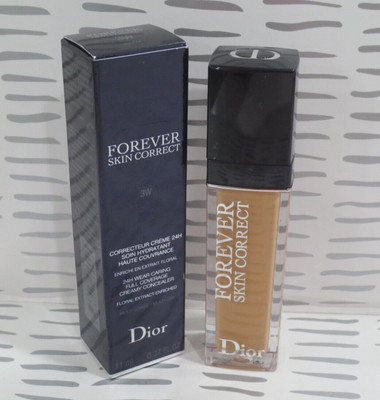 CHRISTIAN DIOR FOREVER SKIN CORRECT 24H WEAR CREAMY CONCEALER 3W WARM 0.37 OZ