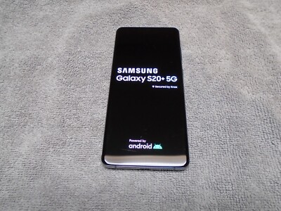 Samsung Galaxy S20+ Plus 5G, 128gb, Cosmic Gray, Carrier Unlocked, Excellent!!