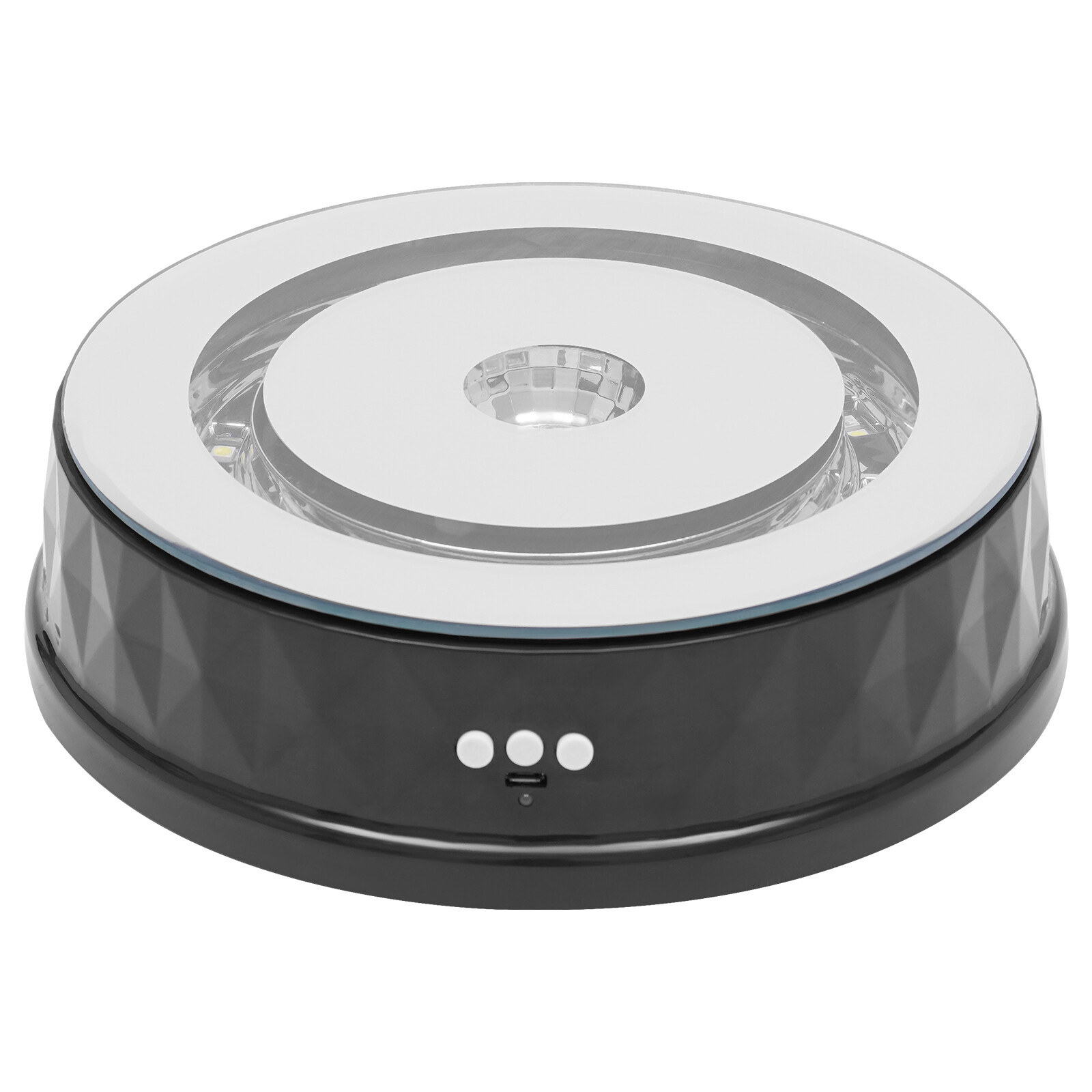 9" 360°Electric Motorized Rotating Display Stand Jewelry Photography