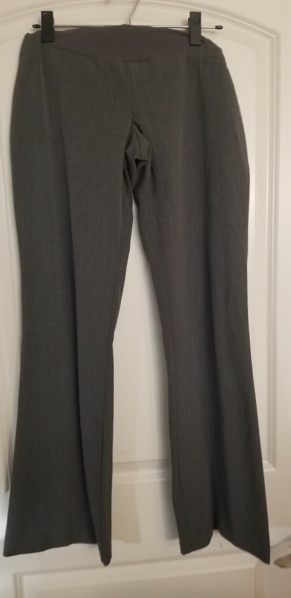 grey maternity dress pants Motherhood Maternity Dress Pants Color Gray Size medium