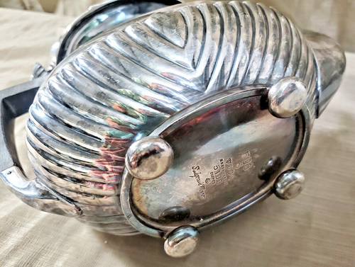 Antique REED & BARTON Silverplate 5100 Coffee Tea Pot Sulgrave Manor - Picture 7 of 8