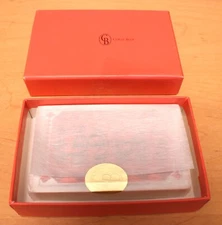 Rare Vintage Coral Blue Advertising Playing Cards, Sealed Deck In Open Box