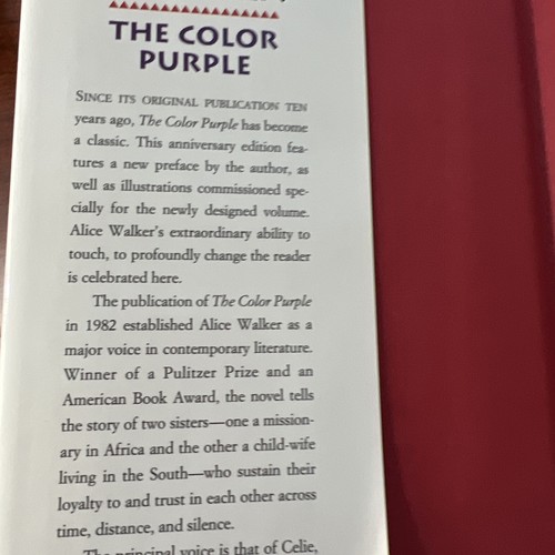 The Color Purple, 10th Anniversary Issue, Alice Walker 1st Edition - 290 Pages - Picture 7 of 24