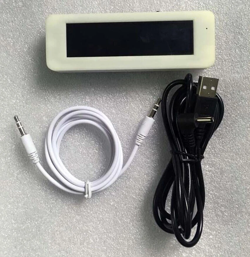 Azul 3.12 pulgadas OLED Pantalla de espectro musical Control de voz Coche Espectro HiFi Foto 2 de 4