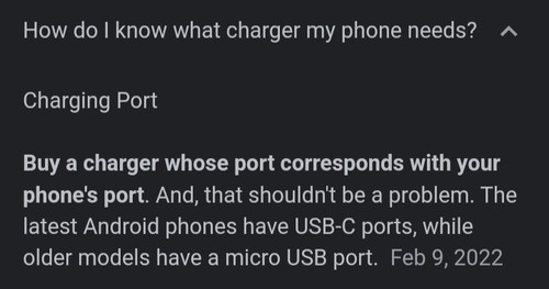 Micro USB Cable for Android Devices 4'. Just Wireless Brand. Small Port Style. - Picture 3 of 3