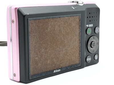 Nikon COOLPIX S570 Pink 12.0MP Compact Digital Camera with Box