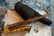 KEILWORTH 'NEW KING' TENOR SAXOPHONE Serial no. 28204 + Selmer Mouthpiece & Case