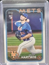 2024 Topps Serie 1 Rookie Grant Hartwig New York Mets