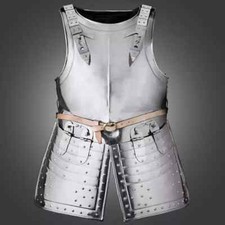 Medieval 16th Century Italian Cuirass Steel Breastplate Half Armor Suit