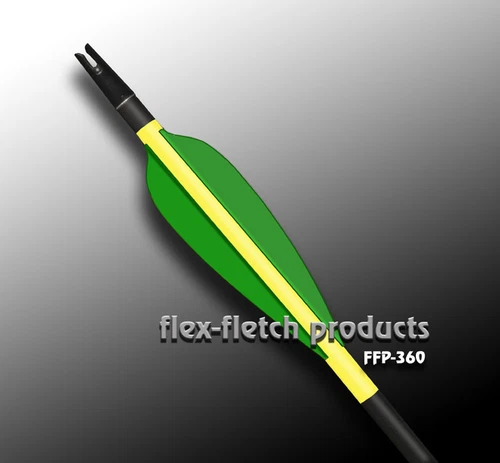 Flex-Fletch FFP-360 Hunting/Indoor Target vanes used by Reo Wilde to win Vegas