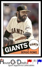 2013 Topps Archives #109 Sergio Romo San Francisco Giants Card