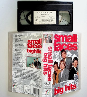 The SMALL FACES - Big Hits (Steve Marriott/Ronnie Lane) (1991) - VHS