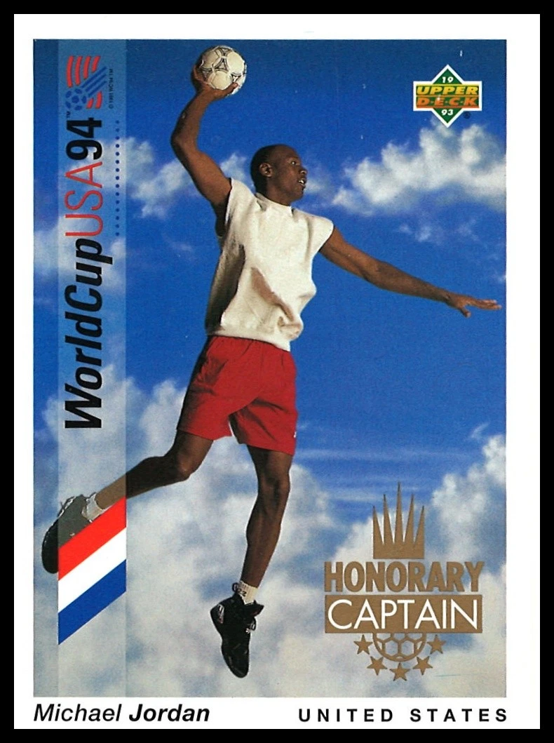 1993 Upper Deck World Cup Preview (English/Spanish) #HC3 Michael Jordan