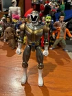 Bandai Power Rangers Lightspeed Rescue Titanium Ranger Figure Toy 1999 Vintage