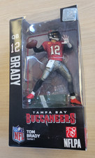 NFL Tampa Bay Buccaneers QB Tom Brady # 12 Series 1 Figurine Imports Dragon New
