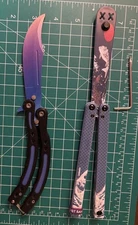 Lot Of Dull Practice Knife Knives Training Butterfly Not Sharp Fidget