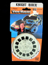 Knight Rider TV Show View-Master New Sealed 3 Reel Pack on Card